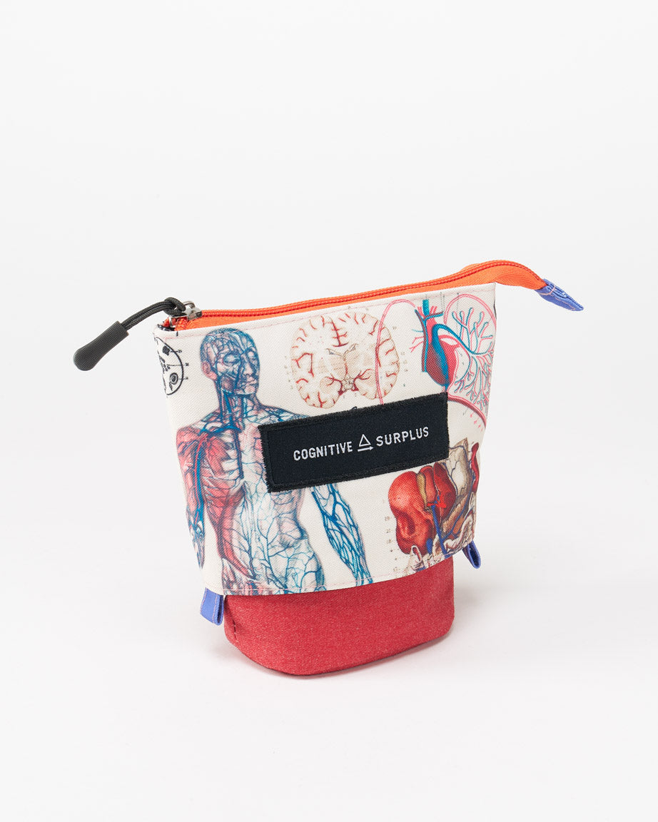 Human Anatomy Zipper Bags