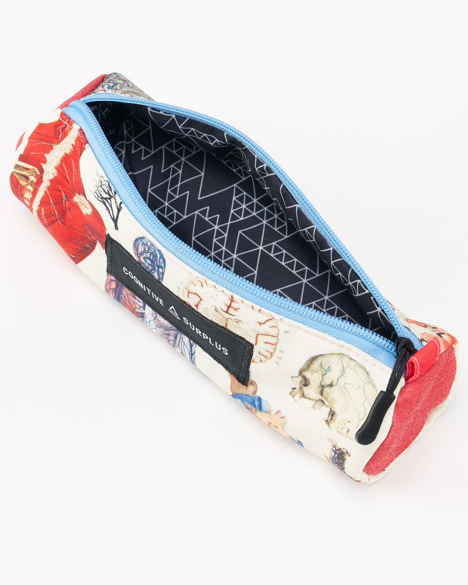 Human Anatomy Zipper Bags