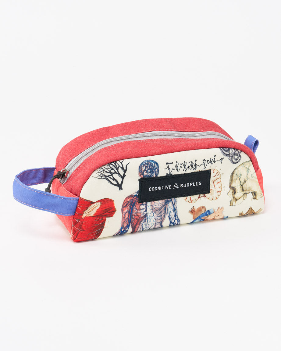 Human Anatomy Zipper Bags