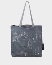 Rocketry Canvas Shoulder Tote