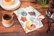 Shallow Seas Printed Tea Towel