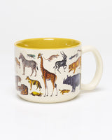 Taza de cerámica de 430 mL Zoología de la Pradera