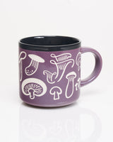 Tasse en céramique 430 mL « Champignons fabuleux sculptés à la main »
