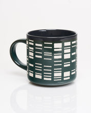 Gel Electrophoresis Hand Carved 450 mL Ceramic Mug