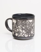 Lunar Surface Hand Carved 450 mL Ceramic Mug