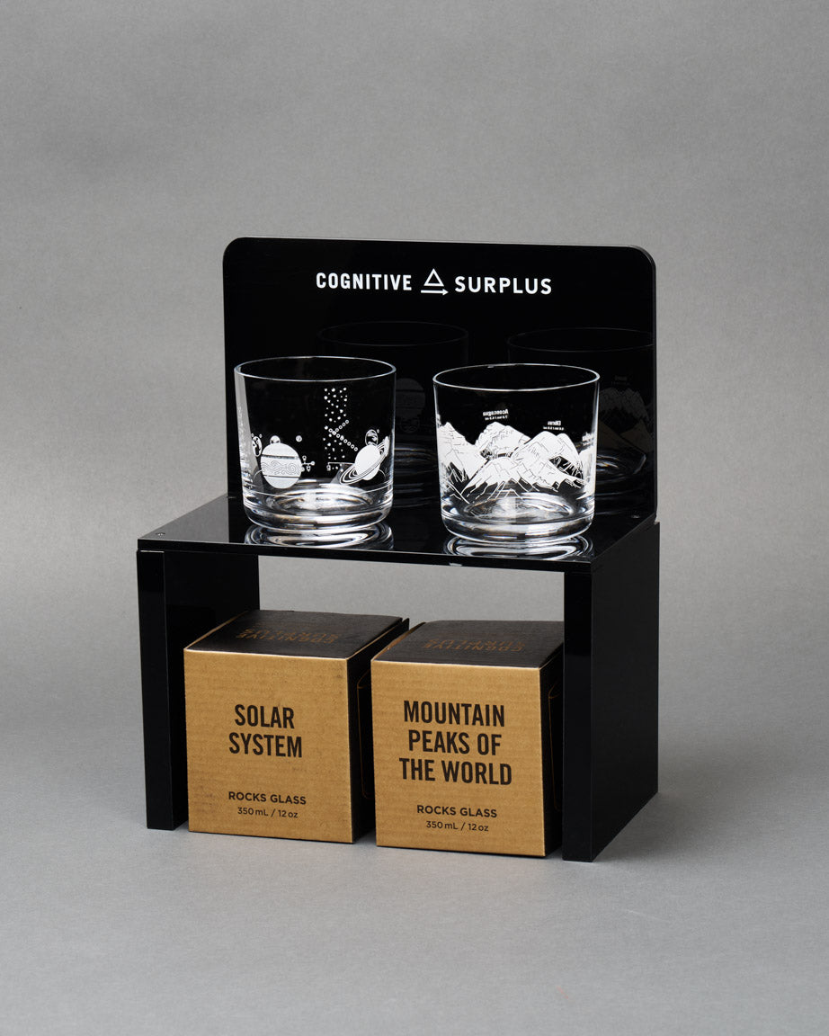 Short Beverage Riser Display