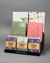 Notebook and Stationery Stepped Counter Display
