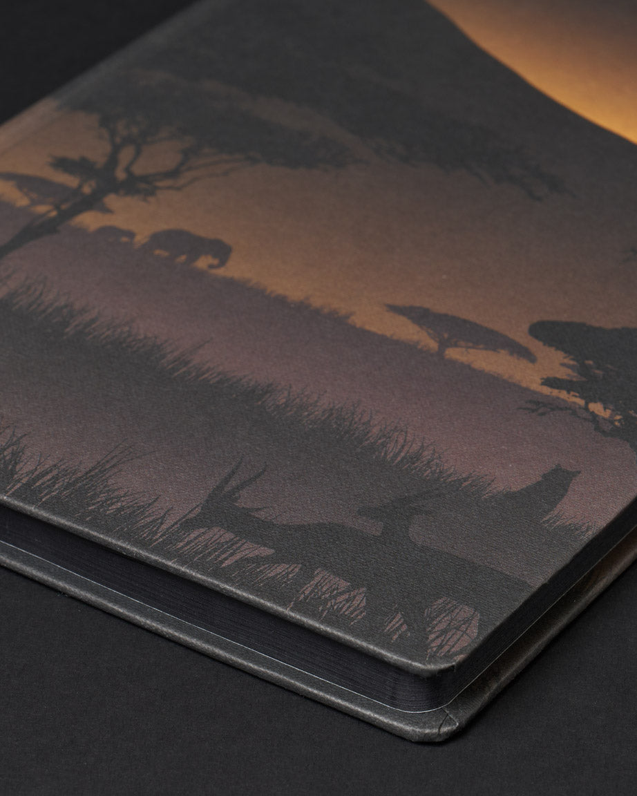 Savanna at Dusk Dark Matter Notebook