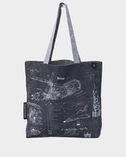 Sac à bandoulière en toile Fusées