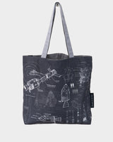 Sac à bandoulière en toile Fusées