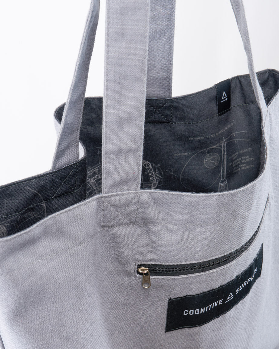 Sac à bandoulière en toile Fusées