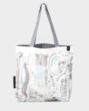 Skeleton Canvas Shoulder Tote