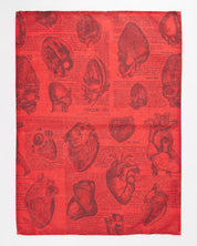 Anatomical Heart Tea Towel
