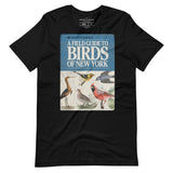 Camiseta gráfica de guía de campo para observadores de aves