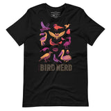 Camiseta gráfica de nerd de aves