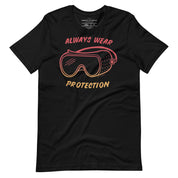 Always Wear Protection - Lab Goggles Graphic Tee