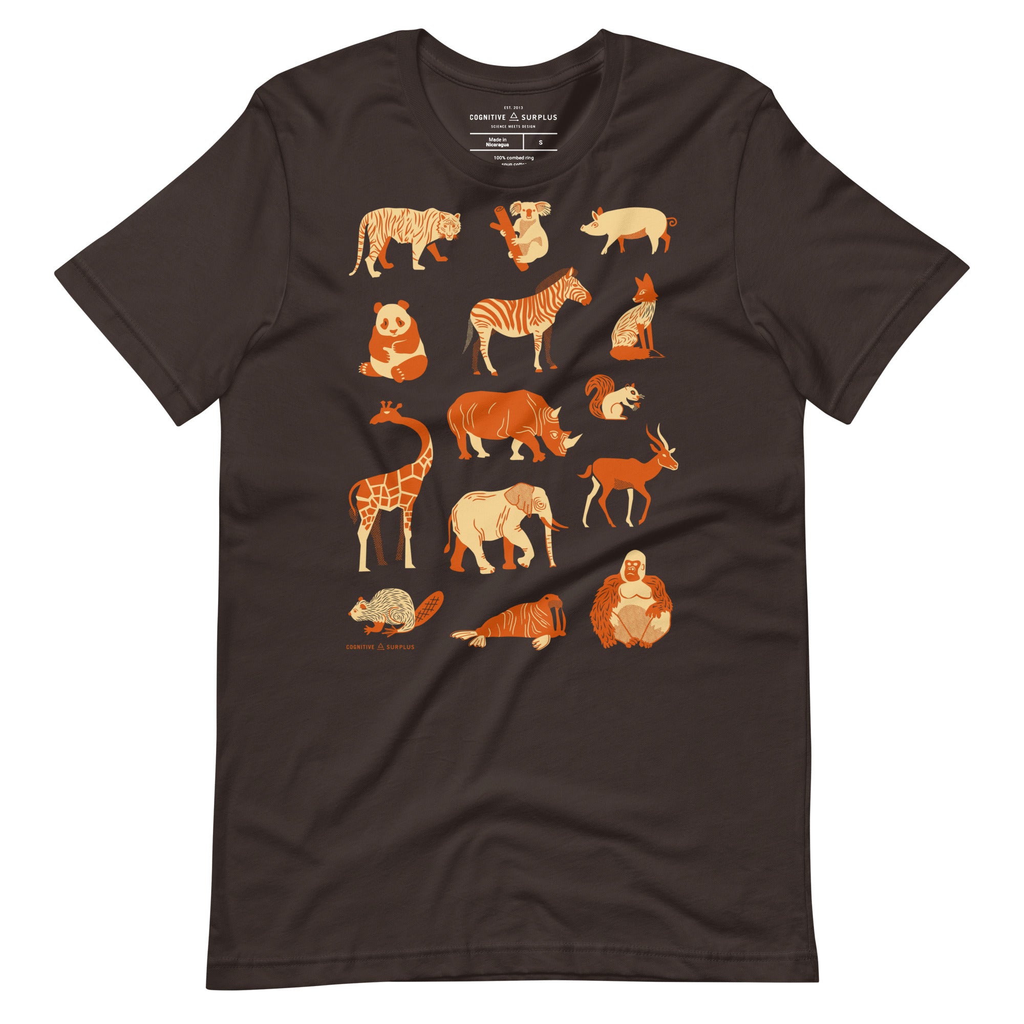 Retro Mammals Graphic Tee