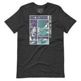 T-shirt Grafica Esplora il Cosmo - Verde Acqua