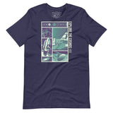 T-shirt Grafica Esplora il Cosmo - Verde Acqua