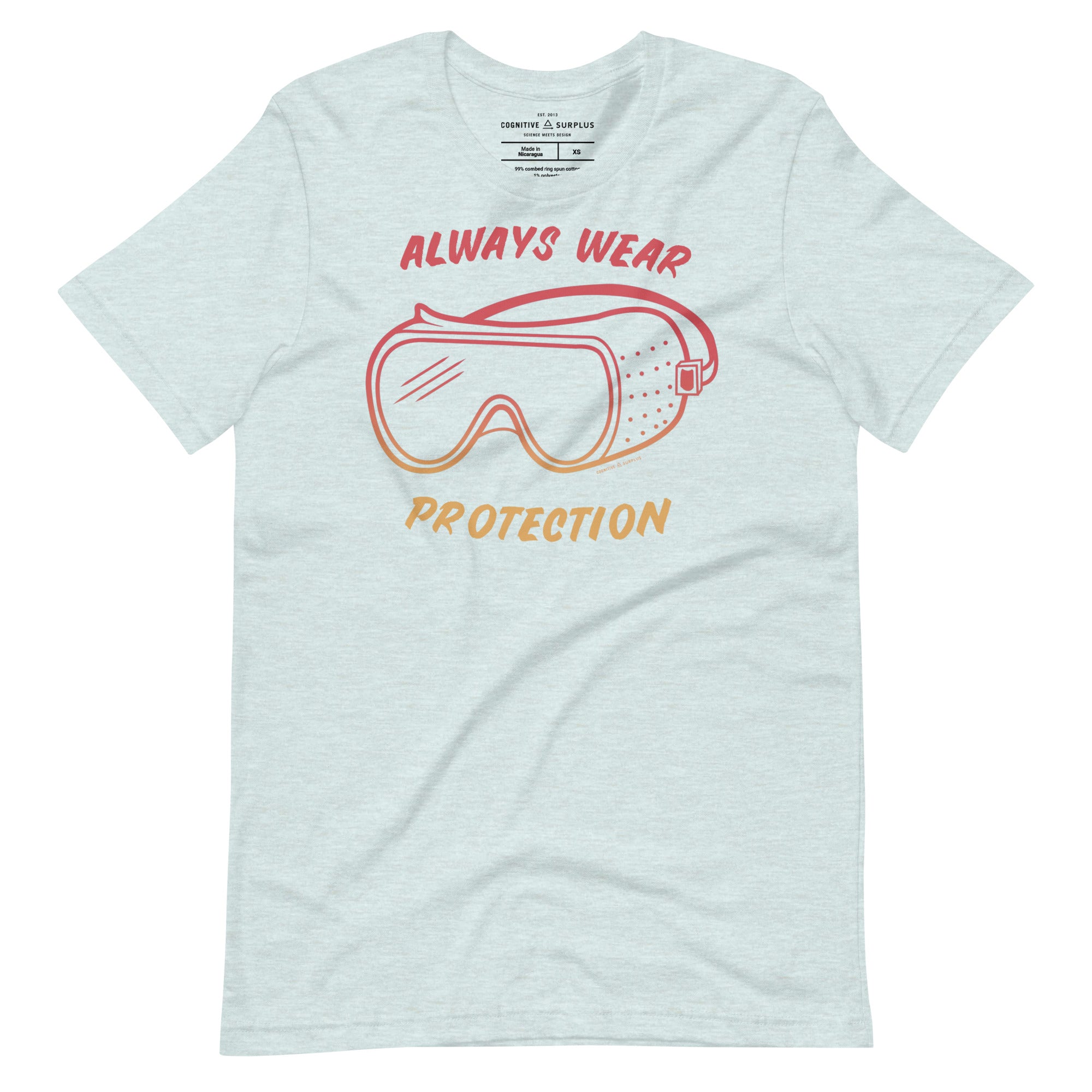 Always Wear Protection - Lab Goggles Graphic Tee