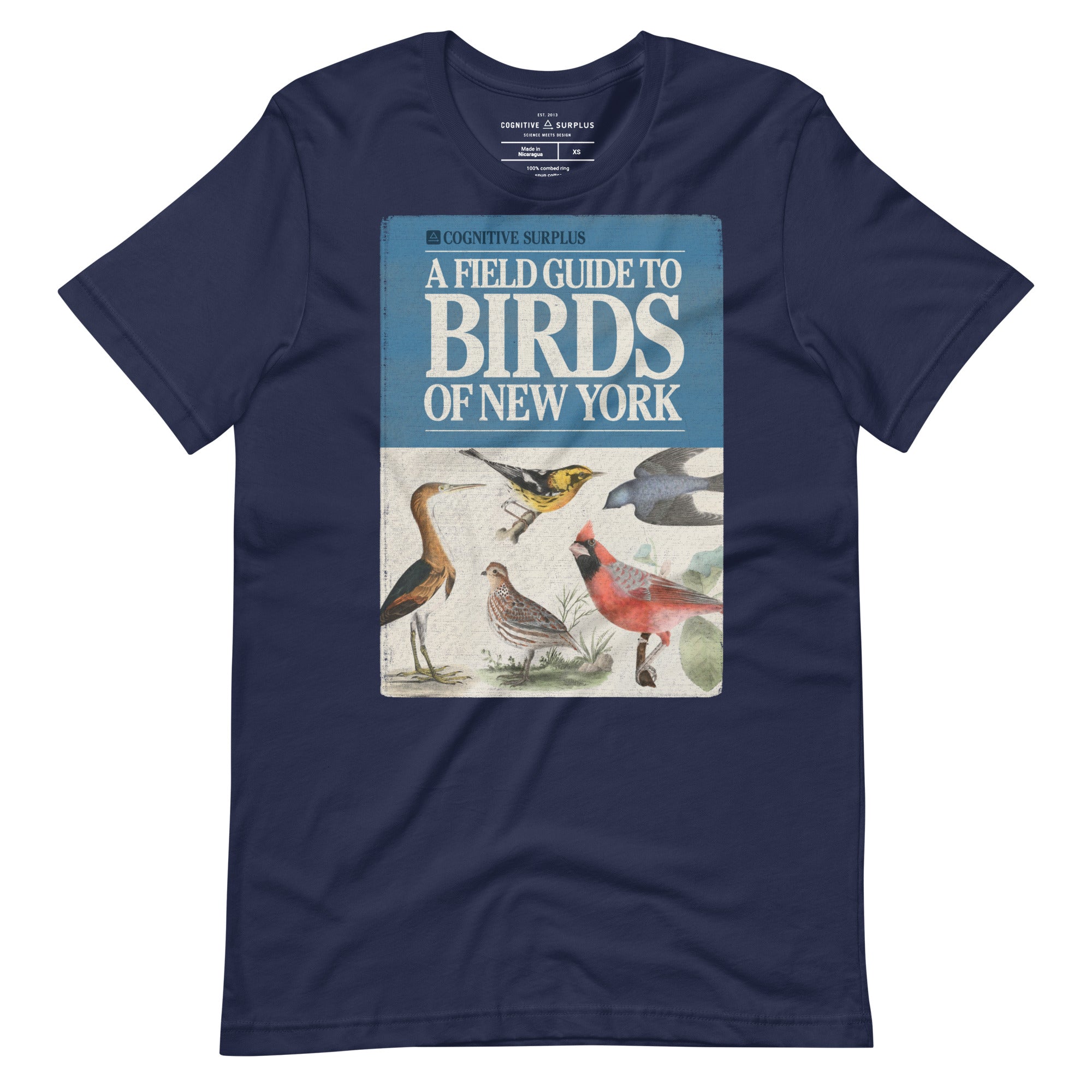 Birder Field Guide Graphic Tee