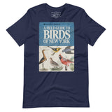 Camiseta gráfica de guía de campo para observadores de aves