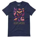 Camiseta gráfica de nerd de aves