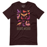 Camiseta gráfica de nerd de aves