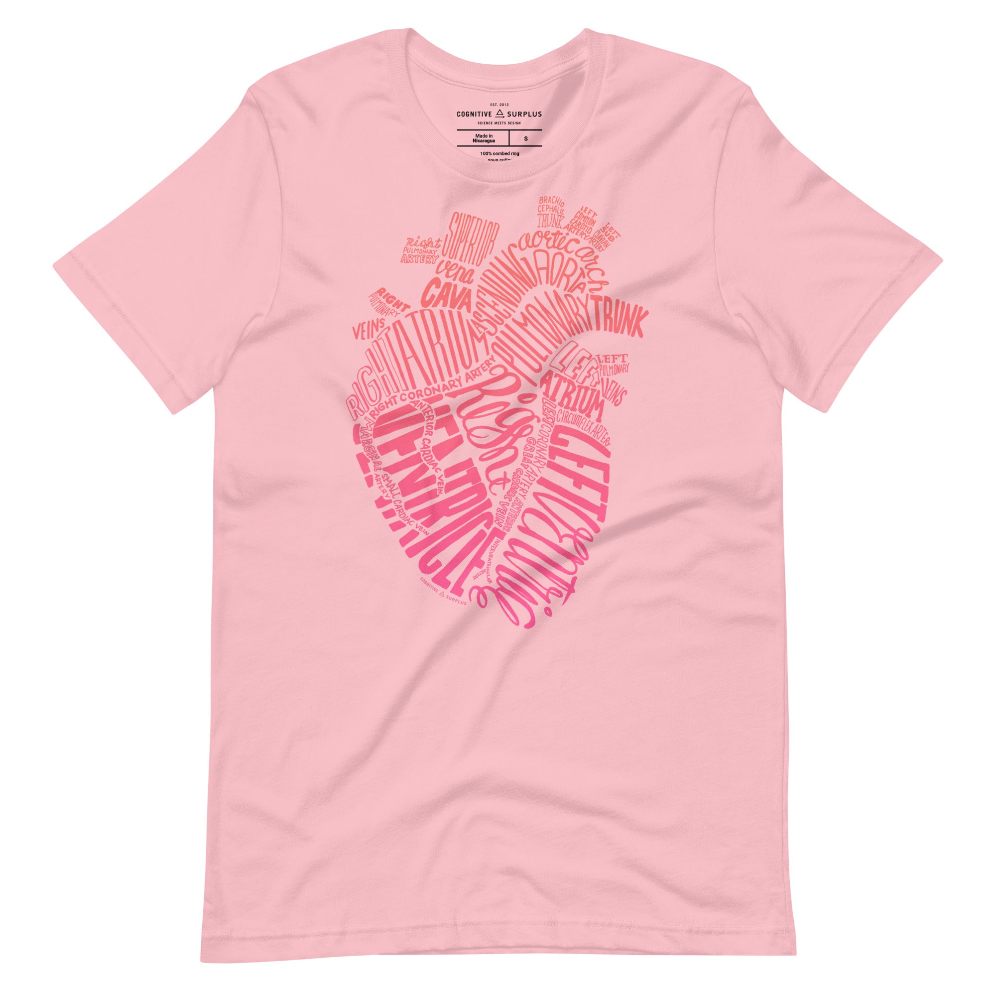 Typographic Heart Graphic Tee