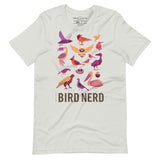 Camiseta gráfica de nerd de aves