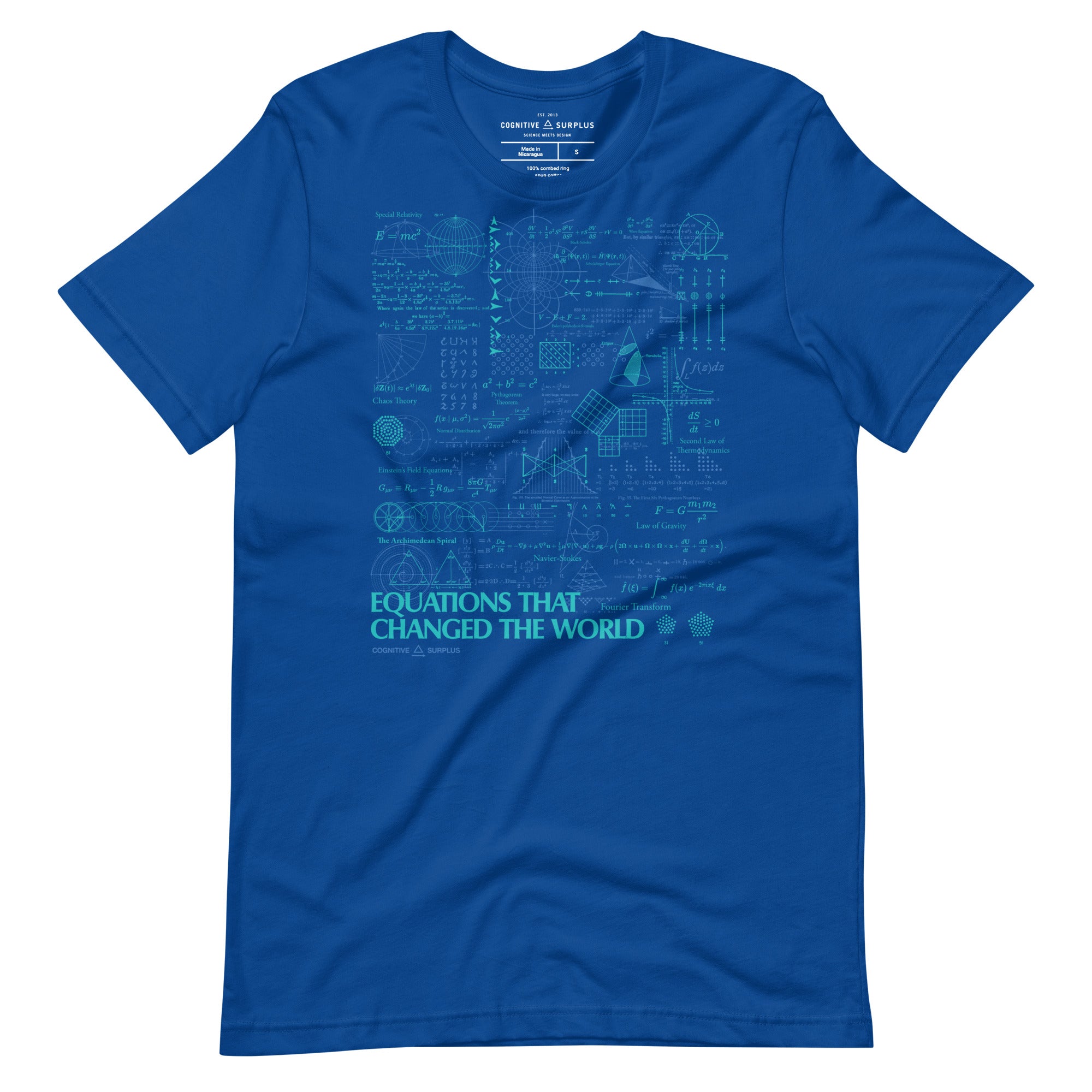 Equations That Changed the World Graphic Tee