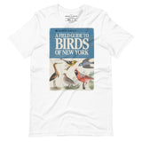 Camiseta gráfica de guía de campo para observadores de aves