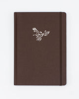Paleontology A5 Hardcover Notebook - Earth Brown