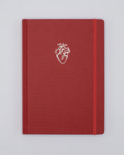 Heart A5 Hardcover - Crimson