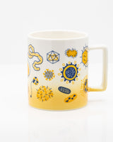 Retro Microbiology 350 mL Ceramic Mug