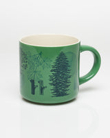 Tasse en céramique 430 mL Forêt et arbres