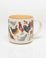 Taza de cerámica Backyard Chickens 430 mL