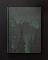 Quaderno Materia Oscura Crepuscolo nella Foresta Sempreverde