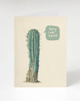 Désolé, j'ai été un con : Carte Cactus