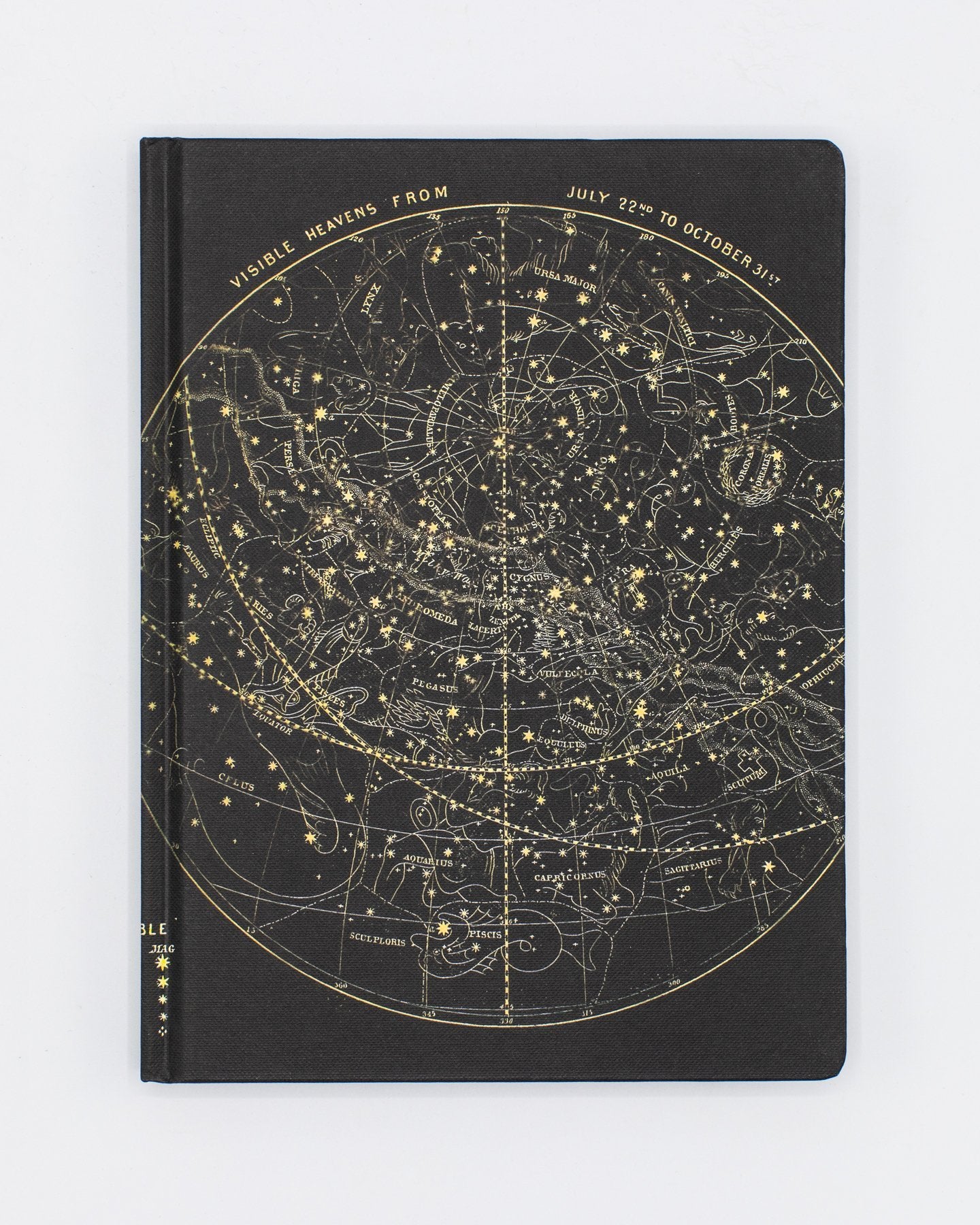 Astronomy Star Chart Hardcover - Lined/Grid