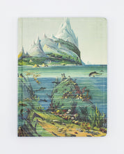 Descending Regions Hardcover - Lined/Grid