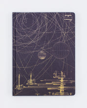 Planetary Motion Hardcover - Lined/Grid