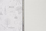 Honey Bee Spiral Notebook