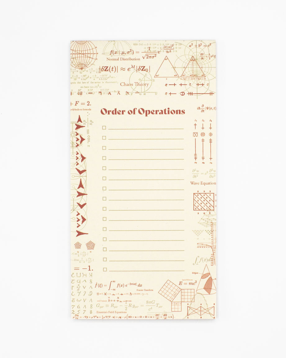 Equations That Changed the World Notepads