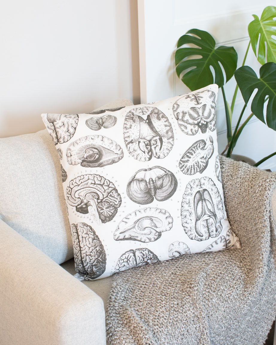 Brain Scan Pillow Cover