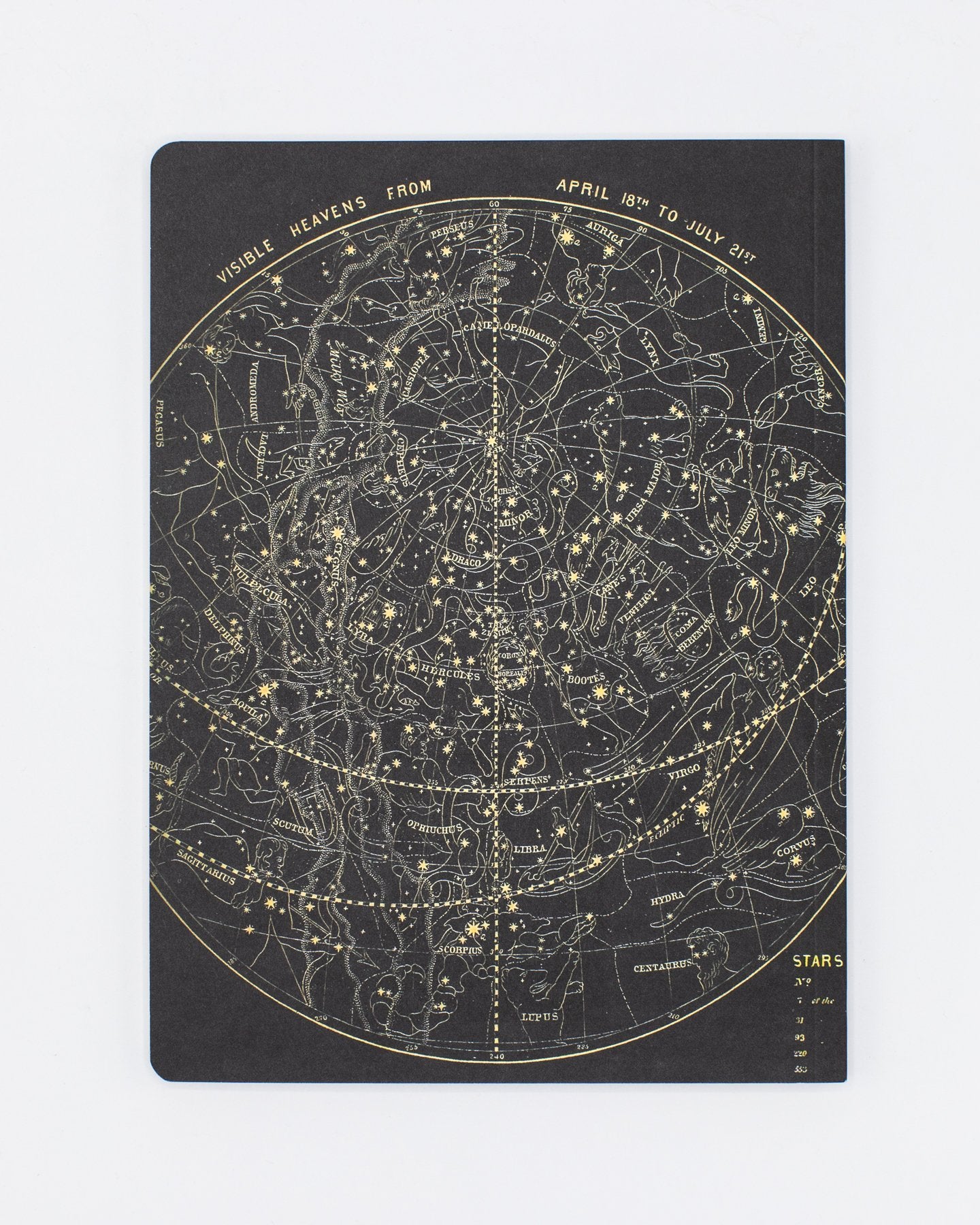 Astronomy Star Chart Softcover - Dot Grid