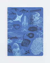 Marine Animals Softcover - Lined