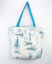 Octopus + Squid Shoulder Tote