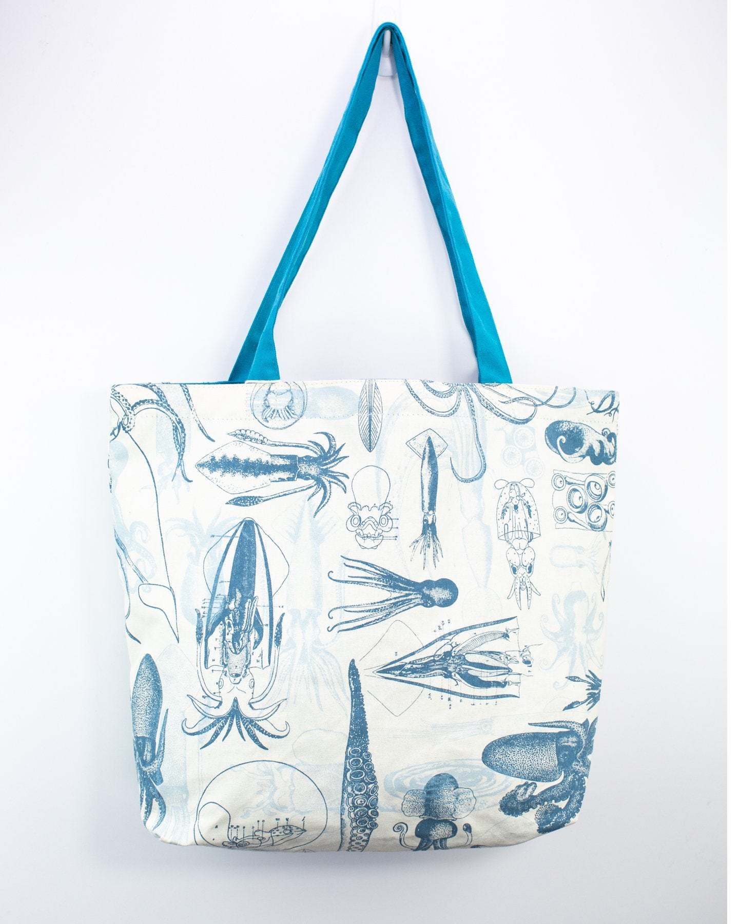 Octopus + Squid Shoulder Tote