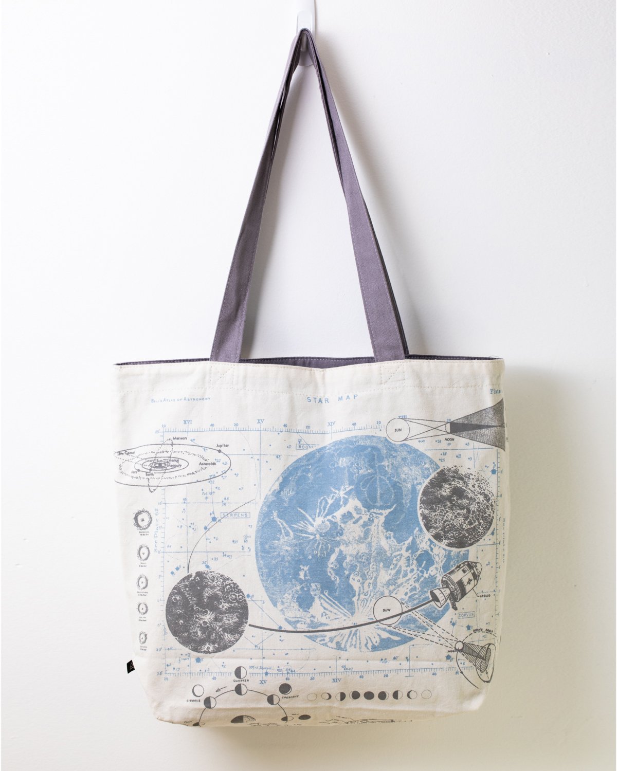 Rocketry Canvas Shoulder Tote